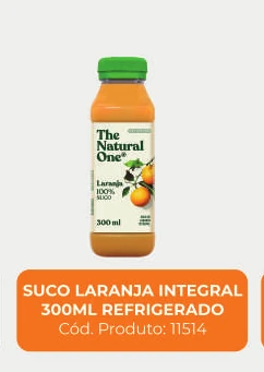 Imagem do produto Suco de laranja integral 300 mL refrigerado, código 11514, proveniente do catálogo MisterMix