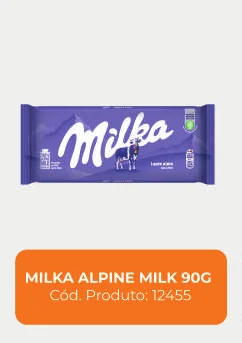 Imagem de catálogo do produto Alpine Milk 90 g, código 12455
