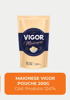 Imagem de catálogo do produto Maionese pouch 200 g, código 12474
