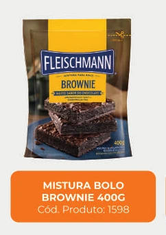 Imagem do produto Mistura para bolo Brownie 400 g, código 1598, proveniente do catálogo MisterMix